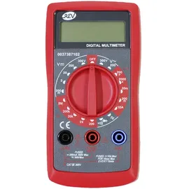 REV Ritter Digitales Vielfachmessgerät mit Signalgenerator Schwarz-Rot