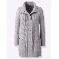 Inspirationen Strickjacke in Grau 50