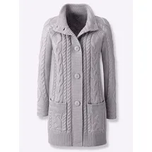 Inspirationen Strickjacke in Grau 50