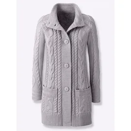 Inspirationen Strickjacke in Grau 50