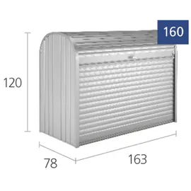 Biohort StoreMax 160 dunkelgrau-metallic