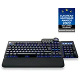 Mountain Everest Max Midnight Black, LEDs RGB, MX SPEED RGB Silver, USB, DE (MG-EVK1B-CP1-DE)