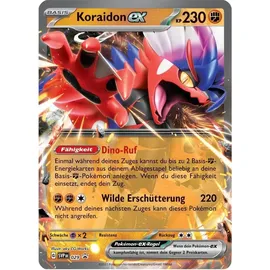 Pokémon Koraidon EX Tin Box