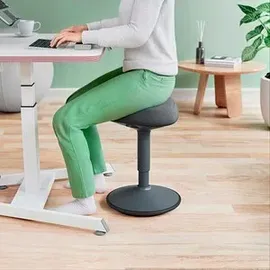 Leitz Hocker Ergo Active Kunststoff 37 x 17 x 37 cm Grau