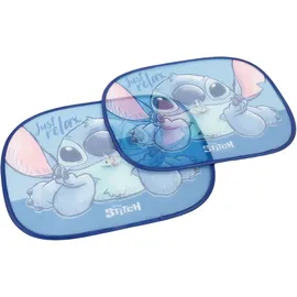 tataway Paar Lilo & Stitch Disney Lilo & Stitch Seitenmarkisen 44x35 cm — Sonnenschutz für Kinder mit Stitch-Grafiken auf fliederfarbenem Hintergrund