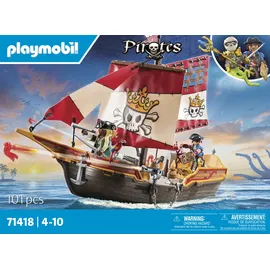 Playmobil Pirates Kleines Piratenschiff 71418