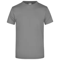 Komfort T-Shirt Rundhals JN002, dunkelgrau, Größe 3XL - grau - 3XL