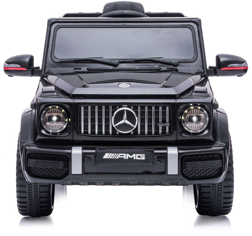 Chipolino Kinderelektroauto SUV Mercedes G63 AMG Zweisitzer Radio, Fernbedienung schwarz