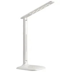 Magnetoplan Schreibtischlampe Tropo  4424900, LED, dimmbar, zusammenklappbar, mit Standfuß, weiß 4013695053578 Magnetoplan