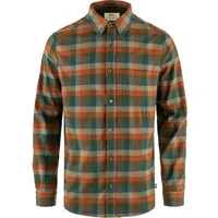 Fjällräven Lappland Stretch Flanellhemd Laurel Green/Autumn Leaf XXL