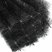 Wiltec 24 m Dachrinnenbürste 20x120 cm Ø 15 cm