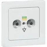 PEHA by Honeywell 2fach Komplett Potenzial-Ausgleichsstecker-Dose Weiß 845921 1St.