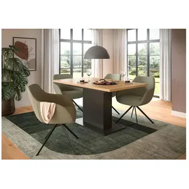 xonox.home Motion 150 x 76 x 90 cm Eiche braun/grau