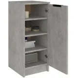 vidaXL Schuhregal 30 x 70 x 35 cm grau / betongrau