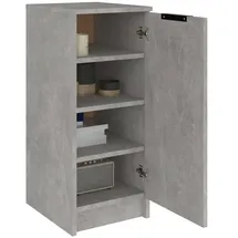 vidaXL Schuhregal 30 x 70 x 35 cm grau / betongrau