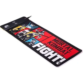 Numskull Games Mortal Kombat XL RGB Gaming-Mauspad Schwarz/Rot