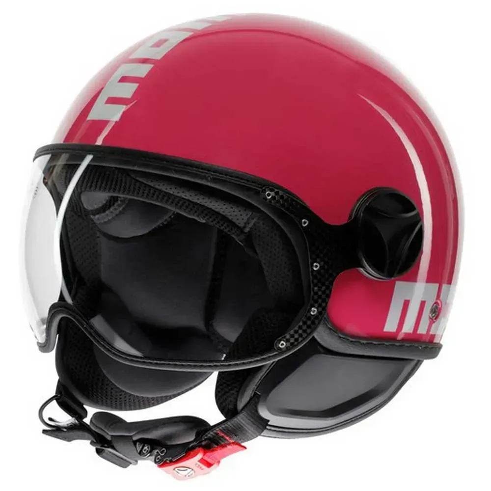 Momo Design Fgtr Classic E2206 Jethelm - Candy Fucsia / White - XL