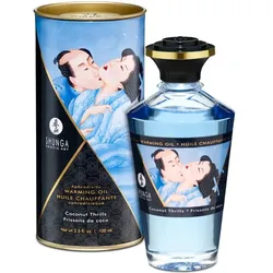 Gleitmittel Booster 100 cc Wärmeöl Aphrodisiakum Shunga Kokosnuss