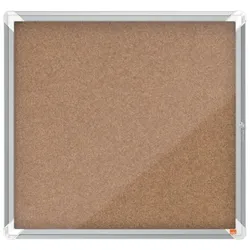 nobo Schaukasten, Kork-Rückwand, Innenbereich, 6 x DIN A4
