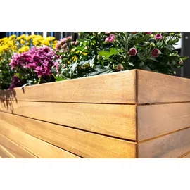 prestige home living outdoor Pflanzkübel 84 x 30 x 35 cm Braun