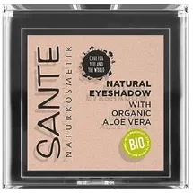 Sante Natural Eyeshadow 01 Pearly Opal, Lidschatten Matte Farbnuance, Bio-Extrakte, Vegan, 1, 8g