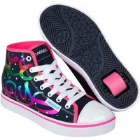 Heelys Veloz Sneaker, Denim Rainbow, 36.5 EU