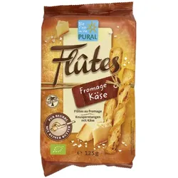 Pural Flutes mit Käse bio