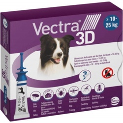 Vectra 3D M Spot-on hond 10 - 25 kg (3 pipetten)  2 x 3 pipetten