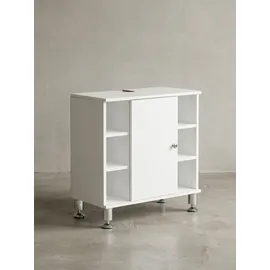 KADIMA DESIGN Waschbeckenunterschrank 60 x 64 cm Weiß