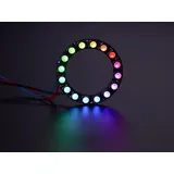 Adafruit NeoPixel Ring - 16 x 5050 RGBW LEDs mit integrierten Treibern, Kaltweiß