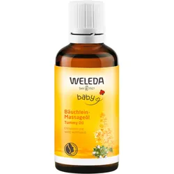 Weleda Baby Bäuchlein-Massageöl - pflegt und entspannt, mit verschiedenen ätherischen Ölen