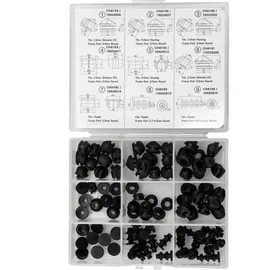 Jagwire Rahmen Plug Combo Box Zubehörbox schwarz