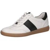CAPRICE Sneaker Low Damen Weiß/Black 38