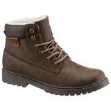 MAN'S WORLD Winterboots Gr. 44, dunkelbraun, , 88331228-44