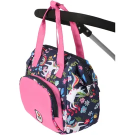 Bayer Chic 2000 Puppenwickeltasche Einhorn blau CHIC 2000