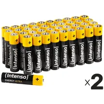 Intenso Micro-Batterie-Set Energy Ultra, AAA LR03, 80 Stück