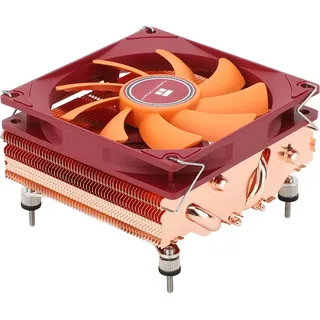 Thermalright AXP90-X47 Full Low Profile CPU-Kühler, 47 mm Höhe, leiser PWM-Lüfter, 4 Heatpipes, kompatibel mit AMD AM4 AM5/Intel LGA 1700/1150/1151/1155/1156/1200 (reines Kupfer)