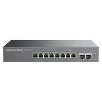Grandstream GWN7721P 8 Ports 2.5GbE PoE+ 10Gbps Unmanaged VLAN QoS Switch