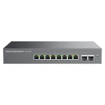 Grandstream GWN7721P 8 Ports 2.5GbE PoE+ 10Gbps Unmanaged VLAN QoS Switch