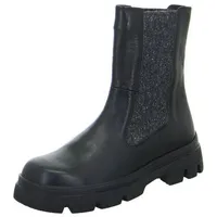 Think! Kangae - Damen Schuhe Stiefelette Stiefel Glattleder schwarz schwarz 40,5