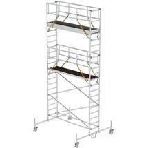 Günzburger Munk Rollgerüst SG 0,75 x 3,0 m mit Fahrbalken Plattformhöhe 5,78 m