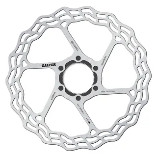 GALFER Road Wave Cl Bremsscheibe - Silver - 160 mm