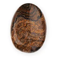 Nklaus Daumenstein Stromatolith Natur 5x3,5cm Meditation Handschmeichler Deko 14891