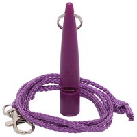 ACME Hundepfeife No. 210,5 + GRATIS Pfeifenband | Hörbar für alle Hund - laut und weitreichend | Für professionelles Rückruf Hundetraining (Purple)