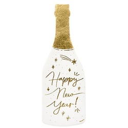 Papierserviette "Sektflasche", 19 x 7 cm, 20 Stück