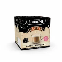 Caffè Borbone Kaffee Cappuccino Baileys, 16 Kapseln, Kompatibel mit Nescafé Dolce Gusto Maschinen*