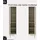 Set One by Musterring Standvitrine Reno 48 x 42 x 199 cm Braun