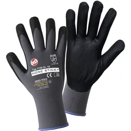 Worky Safety Line Leipold Doehle FOAM Nylon NITRILE 1158-9 Nylon Arbeitshandschuh Größe (Handschuhe): 9, L EN 388:2016