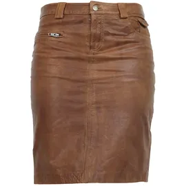 Ricano Lederrock Maxirock Braun L
