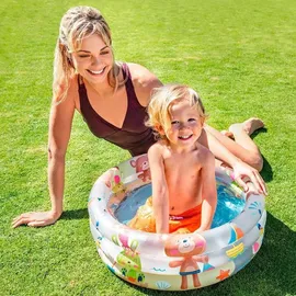 Intex 3-Ring Badebär Baby Pool 61 x 22 cm